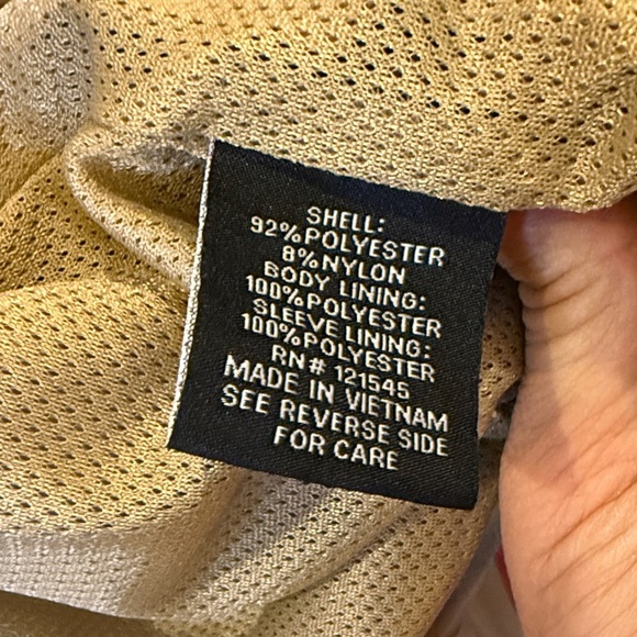 London Fog Men's Beige Lightweight Jacket - Picture 5 of 9